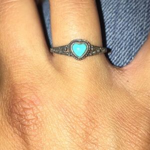 Sterling silver turquoise ring
